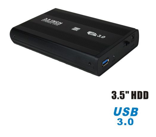Caja externa para disco duro 3.5'' SATE USB 3.0 AX-332
