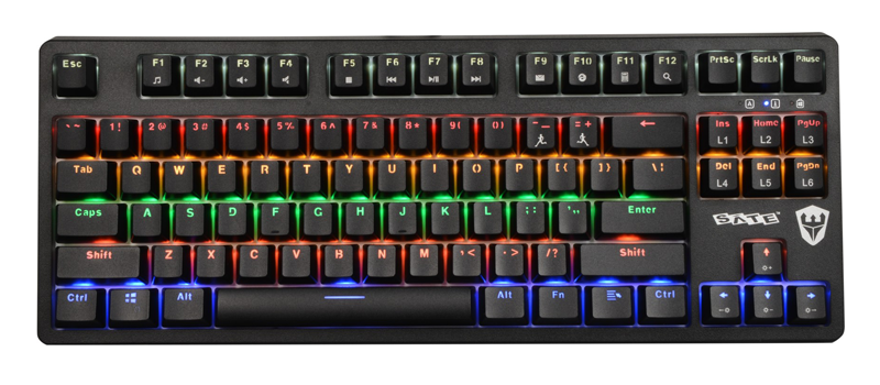 Teclado mecánico Gamer SATE programable K5