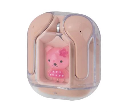 Auricular Bluetooth Sate AE-T21 Rosado