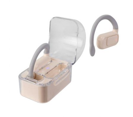 Auricular Bluetooth Sate AE-6500 Beige