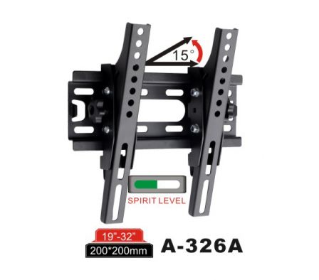 Soporte para TV de pared inclinable 19'' a 32'' SATE A-326A