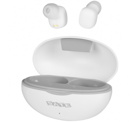 Auricular Bluetooth Sate A-F22 Blanco