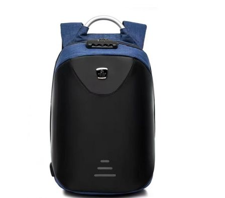 Mochila Anti Robo Azul A-KP508