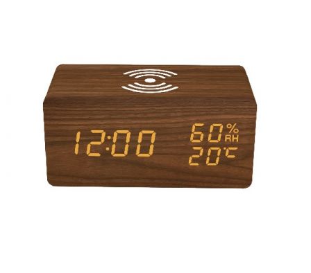 Reloj Despertador + Cargador AC-T13W