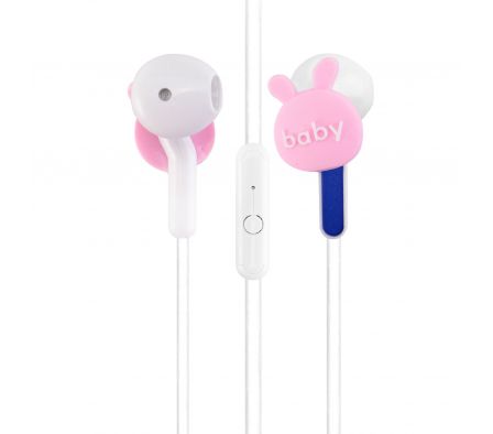 Auricular con Cable Tipo-C Sate AE-T3971 Rosado