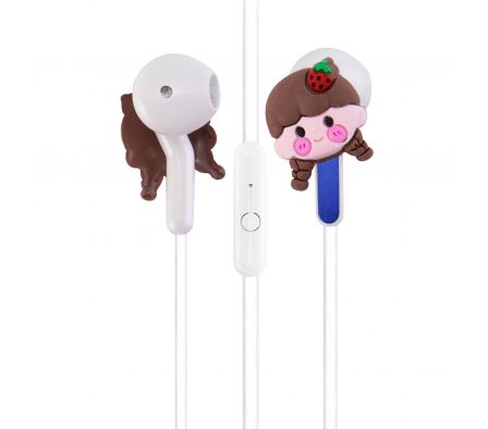 Auricular con Cable Tipo -C Sate AE-T1302 Blanco