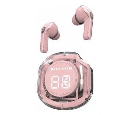 Auricular Bluetooth Sate AE-6216 Rosado