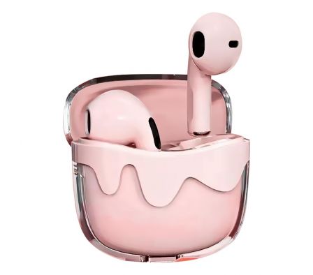 Auricular Bluetooth Sate AE-6206 Rosado