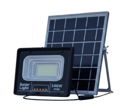 Reflector con Panel Solar JT-YY100W   