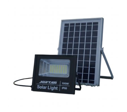 Reflector con Panel Solar JT-BJ100W